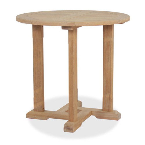 Majestic 31.5" Round Outdoor Teak Dining Table